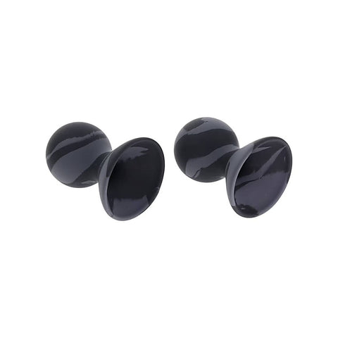 Velvet Noir Silicone Nipple Suckers By Sportsheets - Nipple and Clit Clamps