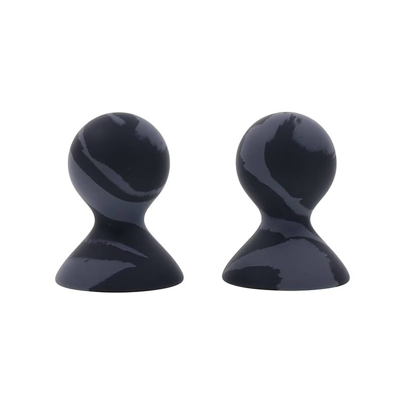 Velvet Noir Silicone Nipple Suckers By Sportsheets - Nipple and Clit Clamps