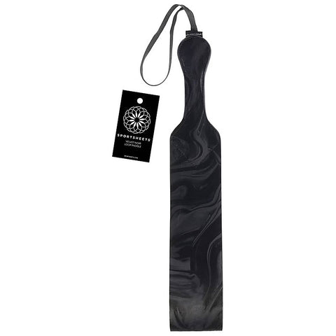 Velvet Noir Loop Bondage Paddle By Sportsheets - Paddles And Slappers