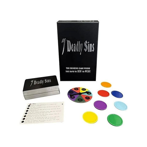 7 Deadly Sins Adult Drinking Game By Kheper Games - Sex Games, Coupons and Tricks