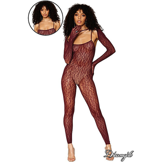 Catsuit Bodystocking & Shrug By Dream Girl Lingerie - Body Stockings