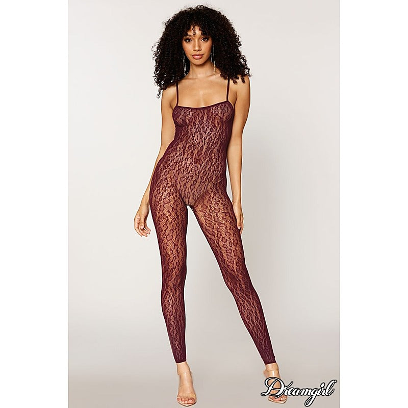 Catsuit Bodystocking & Shrug By Dream Girl Lingerie - Body Stockings