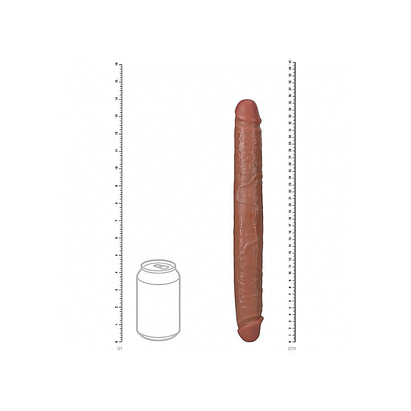 Realrock Thick Double Ender Realistic Dildo By Shots Toys - Double Ender