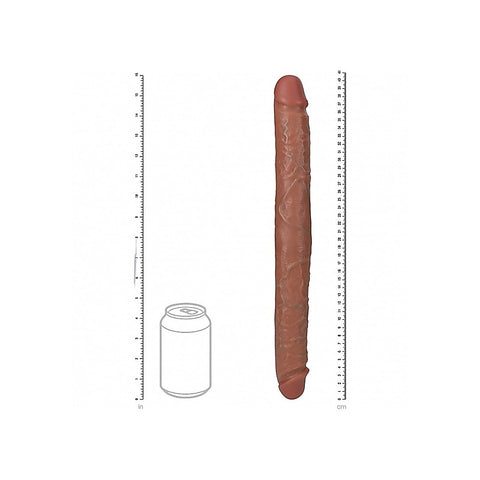 Realrock Thick Double Ender Realistic Dildo By Shots Toys - Double Ender