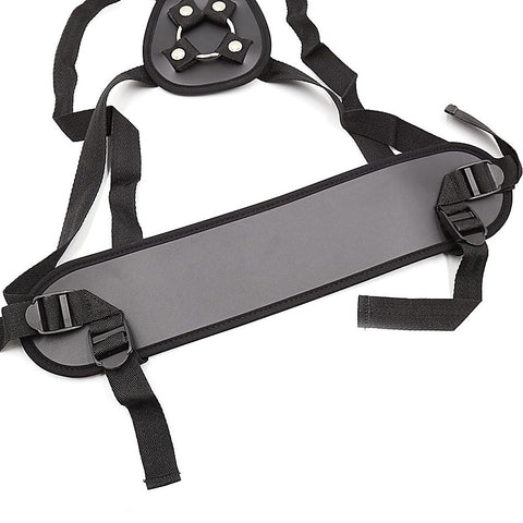 Adjustable Strap-On With Back Support By Love In Leather - Strap On Sextoys