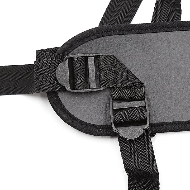 Adjustable Strap-On With Back Support By Love In Leather - Strap On Sextoys