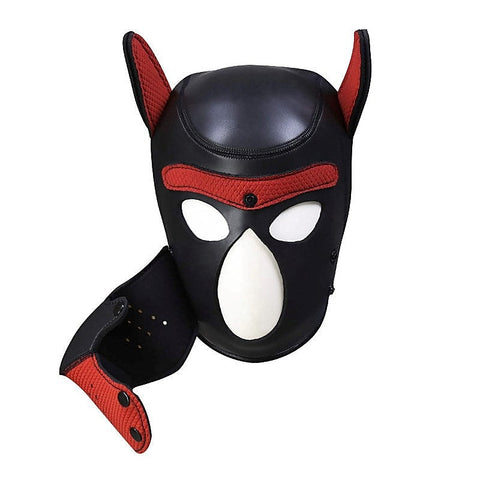 Daytona Puppy Play Bondage Play Mask By Doc Johnson - Bondage Hoods