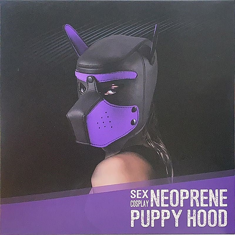 Daytona Puppy Play Bondage Play Mask By Doc Johnson - Bondage Hoods