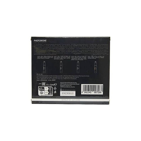 HOT Pheromone 4 Pack Perfume Tester Box for Men
