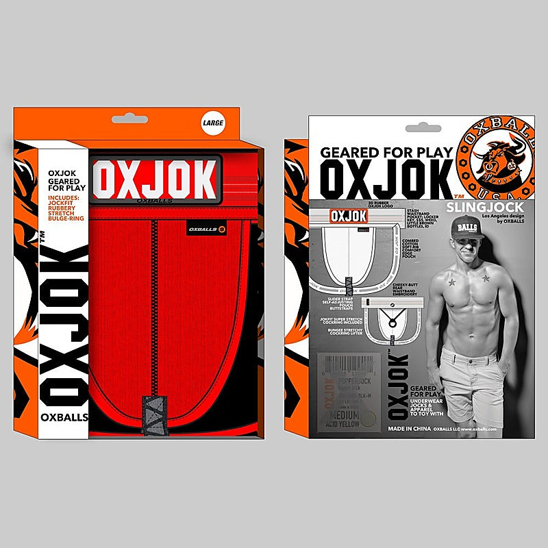 Slingjock Upthrust Slider-Strap Jock Hot by OxBalls - Jocks and G-Strings