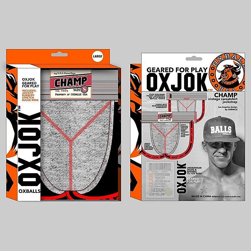 Champ Vintage Male Jockstrap by OxBalls - Jocks and G-Strings