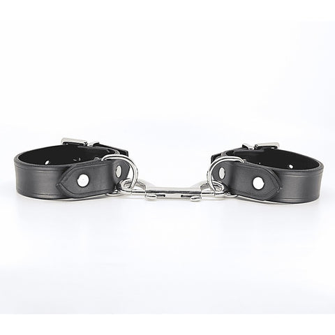 Love In Leather Unlined Leather Ankle Restraints - Cuffs And Restraints