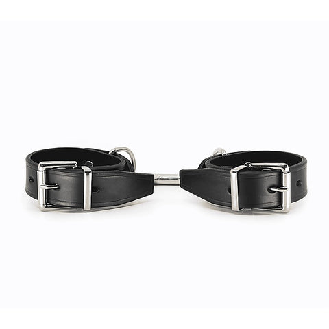 Love In Leather Unlined Leather Ankle Restraints - Cuffs And Restraints