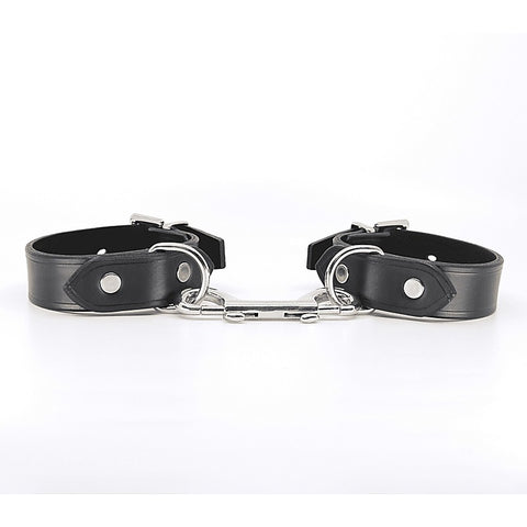 Love In Leather Unlined Leather Ankle Restraints - Cuffs And Restraints