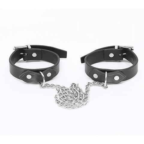 Love In Leather Bondage Leather Ankle Restraints - Cuffs And Restraints
