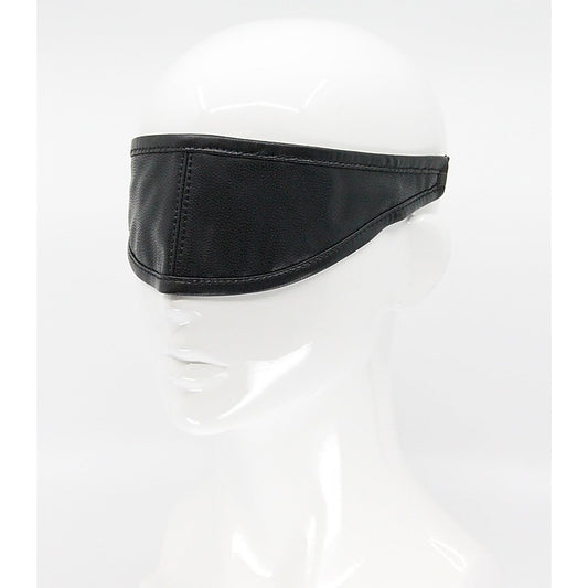 Love In Leather Mouldable Total Block Out Blindfold - Masks And Blindfolds
