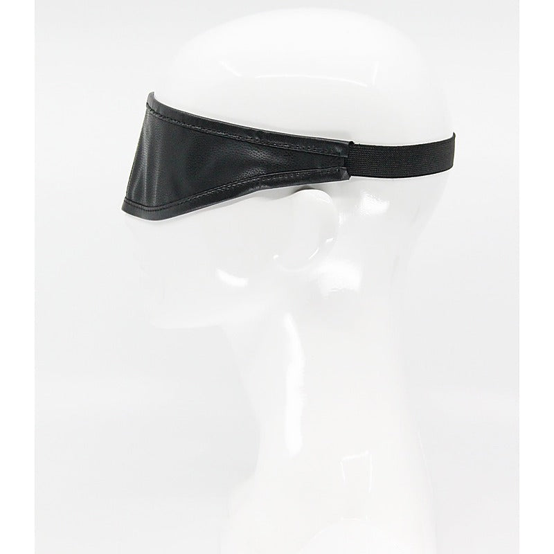 Love In Leather Mouldable Total Block Out Blindfold - Masks And Blindfolds