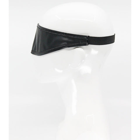 Love In Leather Mouldable Total Block Out Blindfold - Masks And Blindfolds
