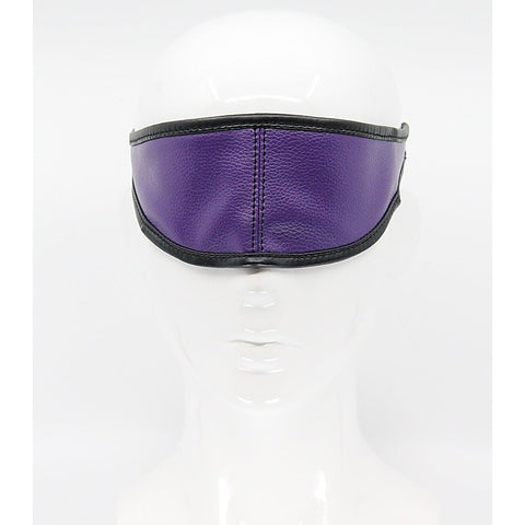 Love In Leather Mouldable Total Block Out Blindfold - Masks And Blindfolds