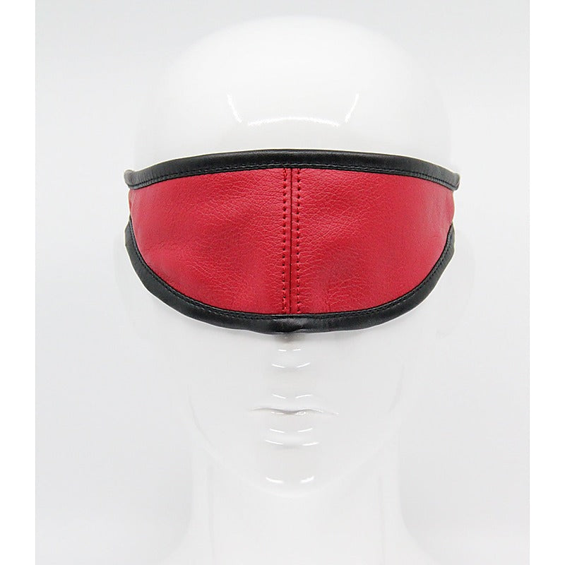 Love In Leather Mouldable Total Block Out Blindfold - Masks And Blindfolds