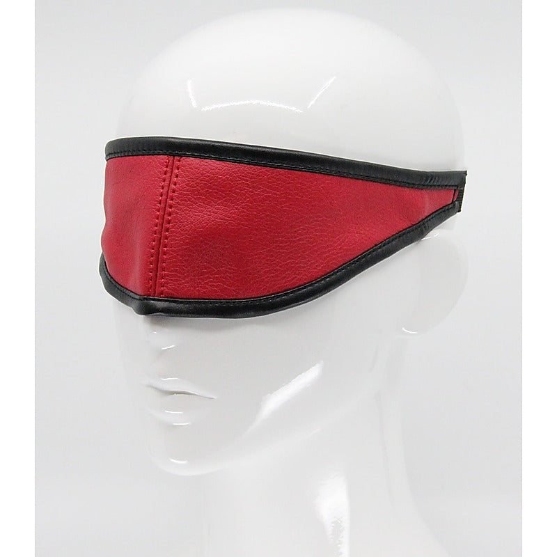 Love In Leather Mouldable Total Block Out Blindfold - Masks And Blindfolds