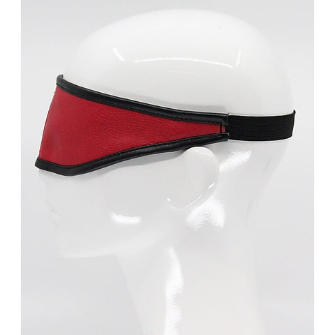 Love In Leather Mouldable Total Block Out Blindfold - Masks And Blindfolds