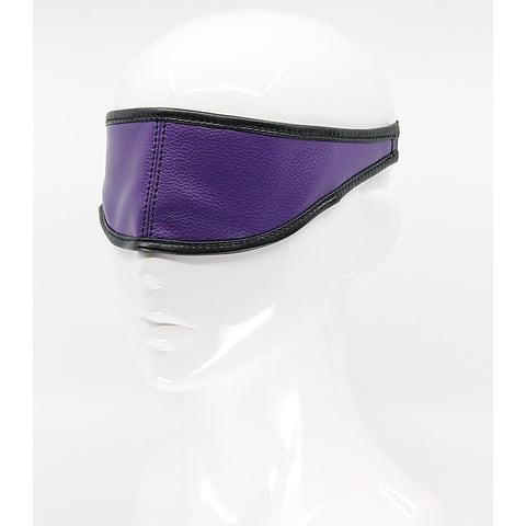 Love In Leather Mouldable Total Block Out Blindfold - Masks And Blindfolds