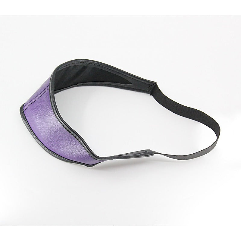 Love In Leather Mouldable Total Block Out Blindfold - Masks And Blindfolds