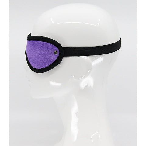 Love In Leather Soft Faux Fur BDSM Play Blindfold - Masks And Blindfolds