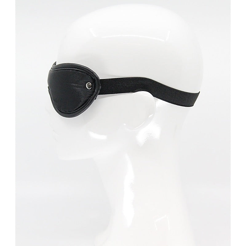 Love In Leather Bright and Silky Satin Blindfold - Masks And Blindfolds