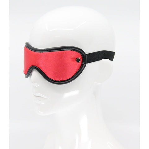 Love In Leather Bright and Silky Satin Blindfold - Masks And Blindfolds
