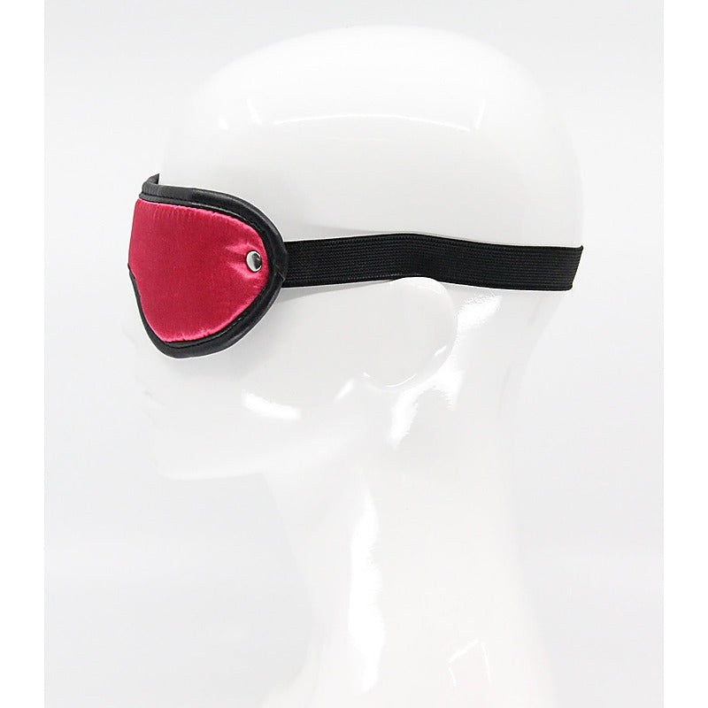 Love In Leather Bright and Silky Satin Blindfold - Masks And Blindfolds
