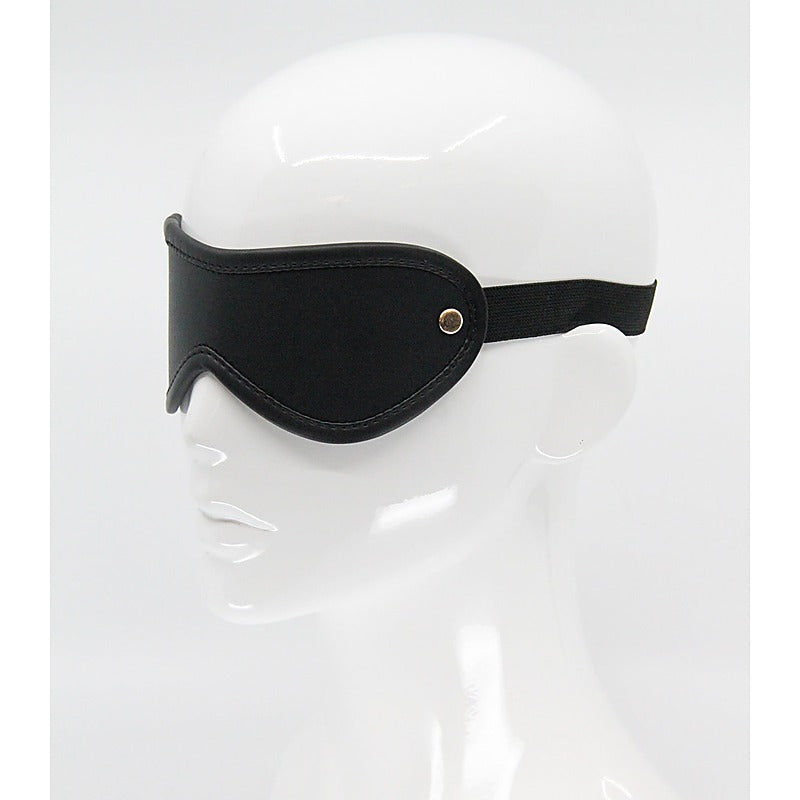 Blindfold With Coloured Hardware By Love In Leather - Masks And Blindfolds