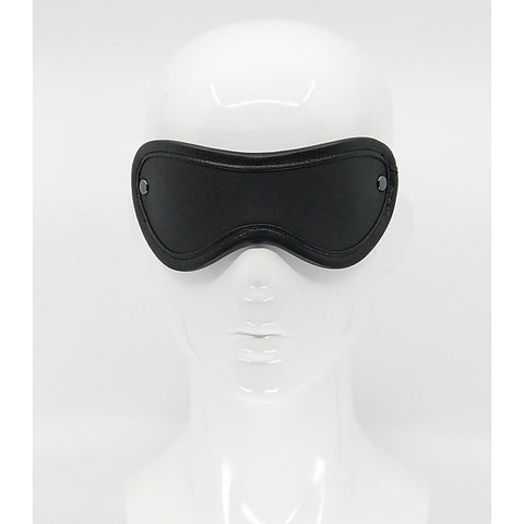 Blindfold With Coloured Hardware By Love In Leather - Masks And Blindfolds