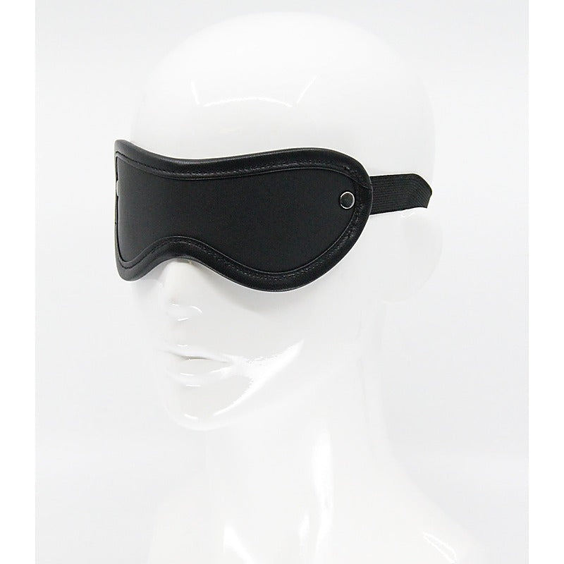 Blindfold With Coloured Hardware By Love In Leather - Masks And Blindfolds