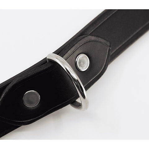 Love In Leather Unlined Italian Leather BDSM Collar - Collars and Leads