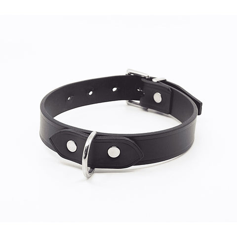 Love In Leather Unlined Italian Leather BDSM Collar - Collars and Leads