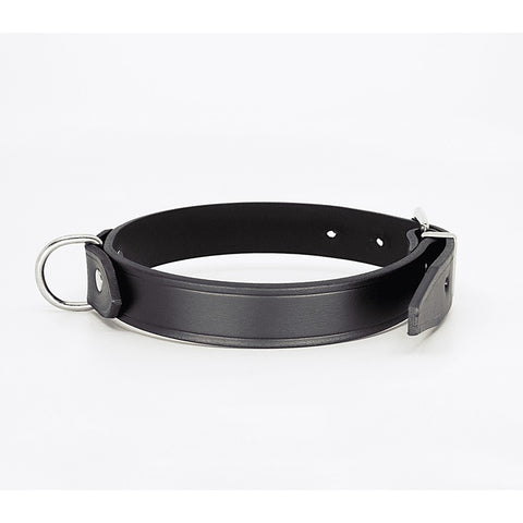 Love In Leather Unlined Italian Leather BDSM Collar - Collars and Leads