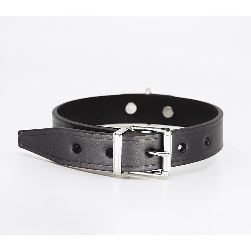 Love In Leather Unlined Italian Leather BDSM Collar - Collars and Leads