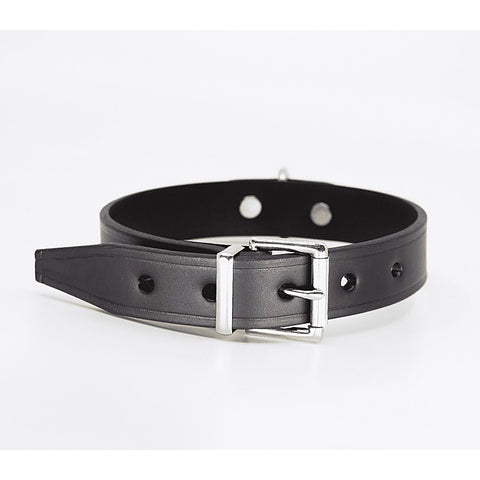 Love In Leather Unlined Italian Leather BDSM Collar - Collars and Leads