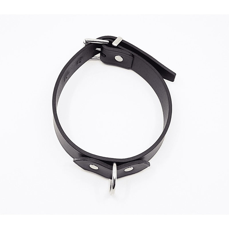 Love In Leather Unlined Italian Leather BDSM Collar - Collars and Leads