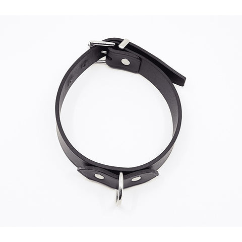Love In Leather Unlined Italian Leather BDSM Collar - Collars and Leads