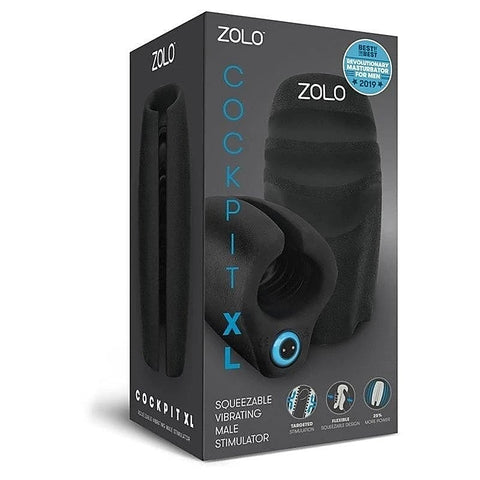 ZOLO Cockpit Stroker Vibrating Masturbator XL