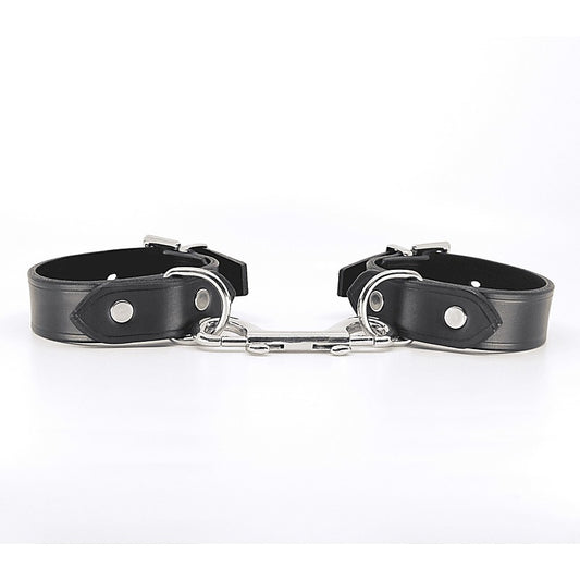 Love In Leather Unlined Leather Wrist Restraints - Cuffs And Restraints