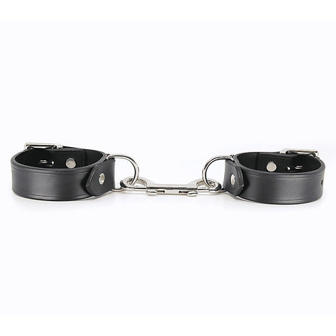 Love In Leather Unlined Leather Wrist Restraints - Cuffs And Restraints