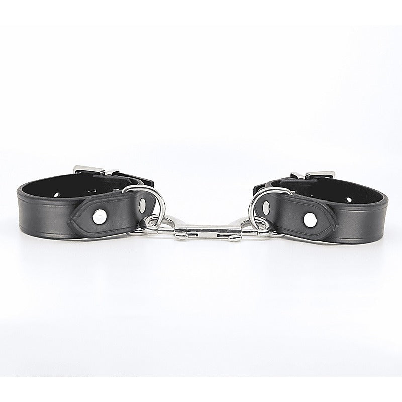 Love In Leather Unlined Leather Wrist Restraints - Cuffs And Restraints