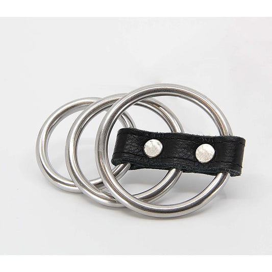 Gates Of Hell Bondage Cock Ring By Love In Leather - Cock Rings