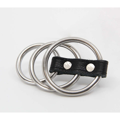 Gates Of Hell Bondage Cock Ring By Love In Leather - Cock Rings