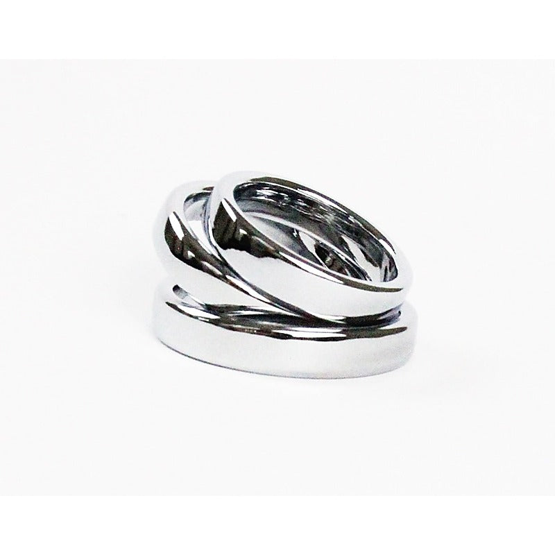 Stainless Steel Fat Boy Cock Ring By Love In Leather - Steel Cock Rings