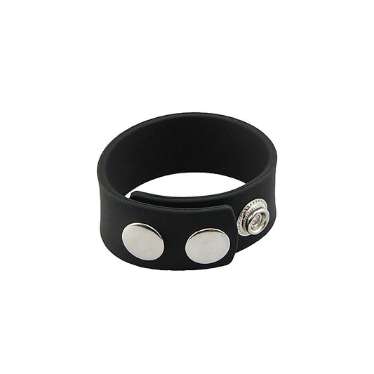 Adjustable Men'S Silicone Cock Band By Love In Leather - Stretchy Cock Rings